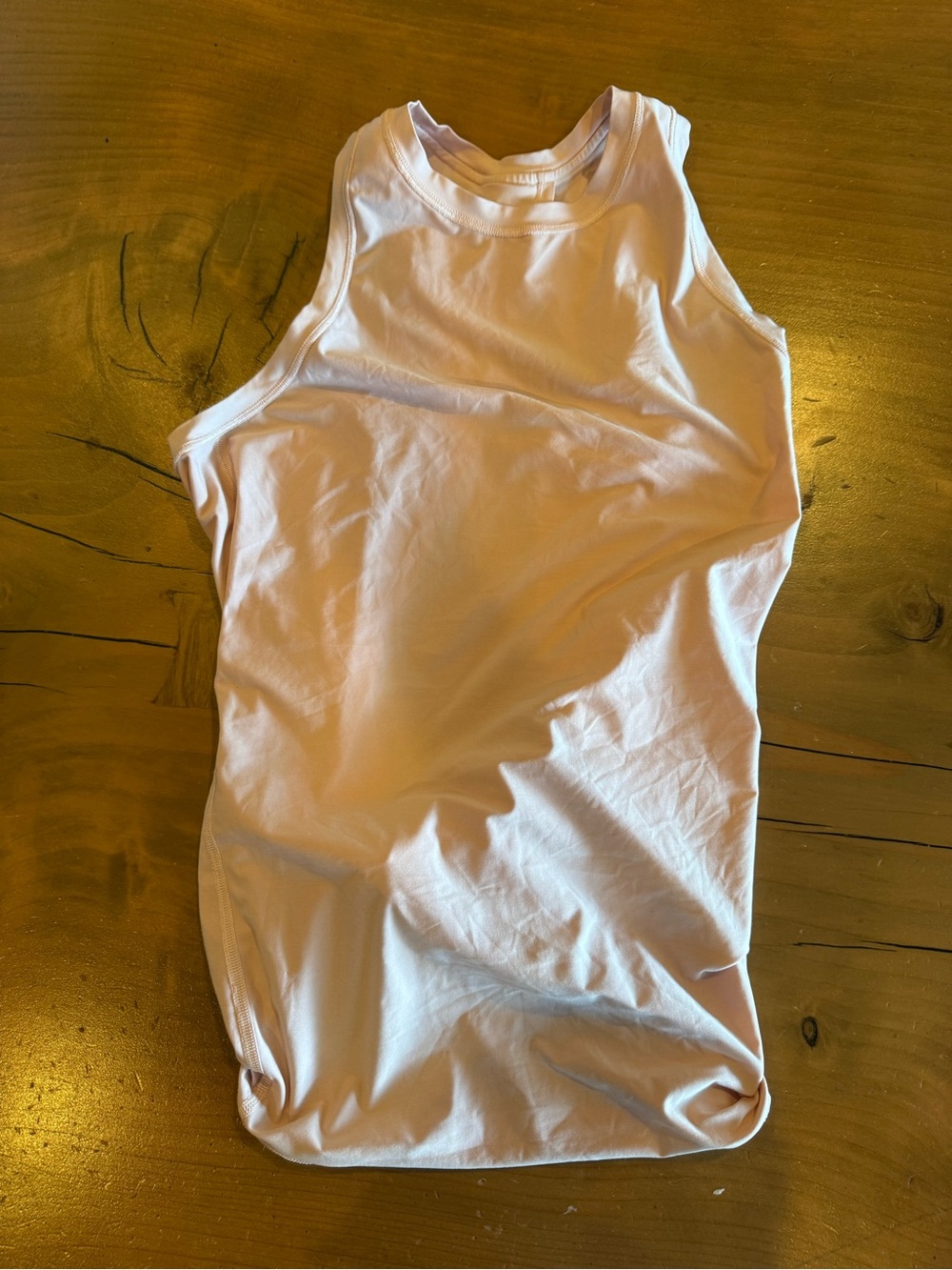 Lululemon Tie Back Tank Light Pink